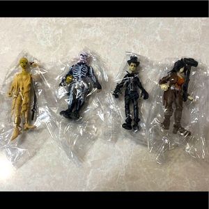 🆕4 piece set Fortnite Battle action figures